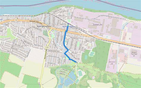Nyergesújfalu térkép és ingatlanpiaci viszonyok