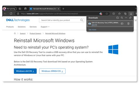 Windows 7 helyreállítási folyamat ábrája
