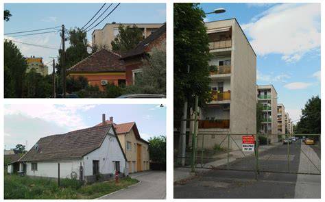 Intézményi vegyes terület - városrész ábrázolása