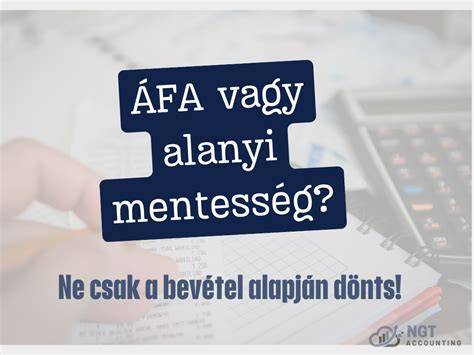 Infografika: ÁFA alanyi mentesség és levonási tilalmak áttekintése