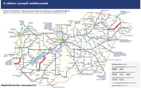 Környék regionális közlekedési hálózata térkép