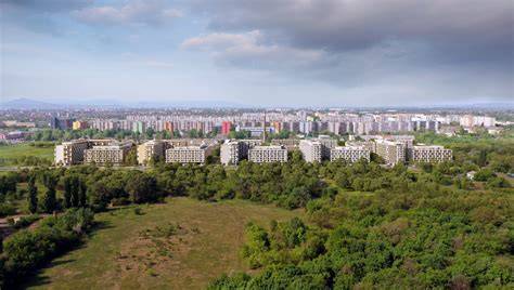 Infografika: Kispatak lakópark elhelyezkedése és közlekedési kapcsolatok