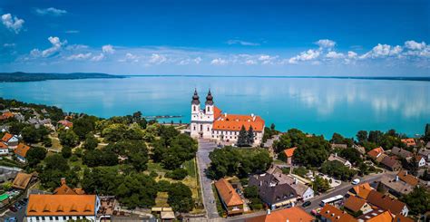Balatonfüred panoráma a Tamás-hegyről