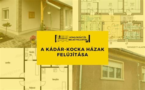 homlokzat felújítás tervek