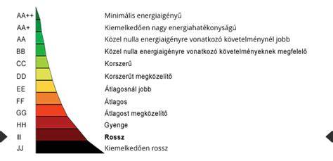 Energetikai besorolási diagram
