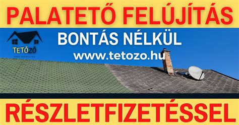 Palatető szigetelés bontás nélkül