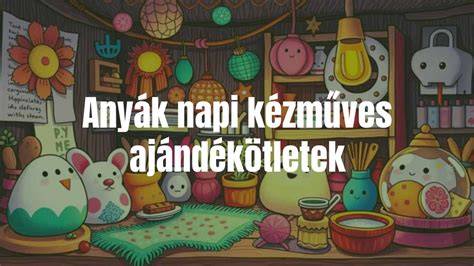 Kézműves ajándékötletek infografika