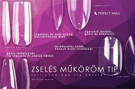 Infografika: Lépések a zselés műköröm építéséről