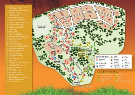 Miskolci Állatkert és Kulturpark térkép