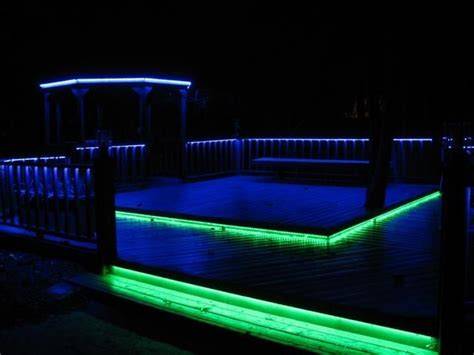 LED teraszvilágítás szalaggal
