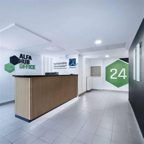 Infografika: Alfa HUB Office 4 elhelyezkedése és logisztikai összeköttetése