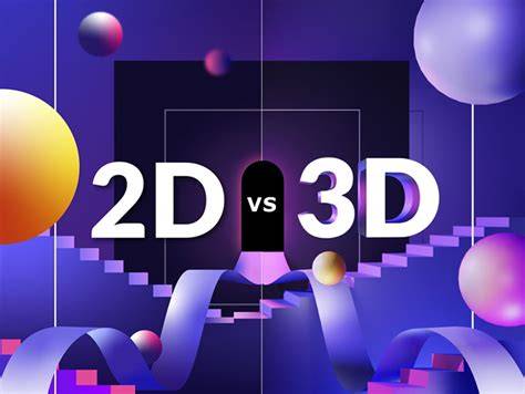 Infografika: 2D vs 3D tervezés folyamata