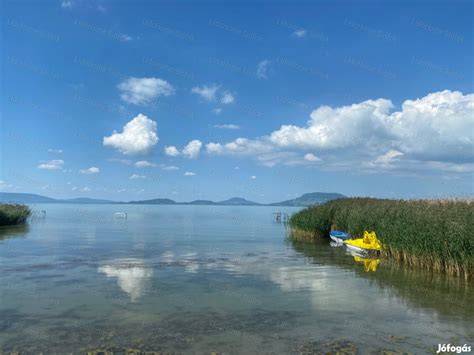 Vizparti telek Balatonfenyves térképe - elérhetőség a part felé