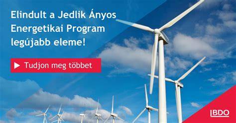 Energiahatékonysági beruházások és megújuló energia vizuális áttekintése