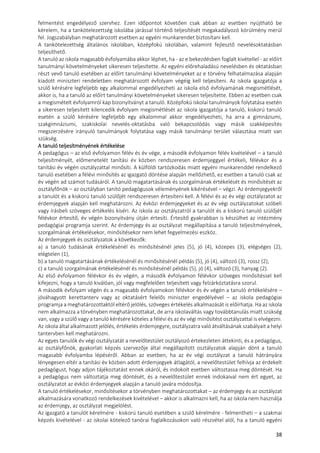 A kormányzati rendeletek alapján meghatározott díjszabás részletezése