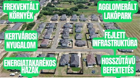 zöld környezetű modern lakópark diagram