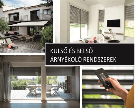 Külső redőny és belső árnyékoló kombinációja