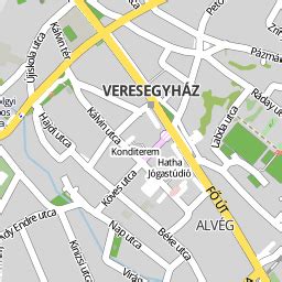 Szada környéki infrastrukturális térkép
