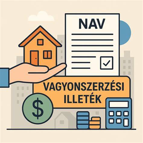 Infografika: Vagyonszerzési illeték alapja és kedvezmények