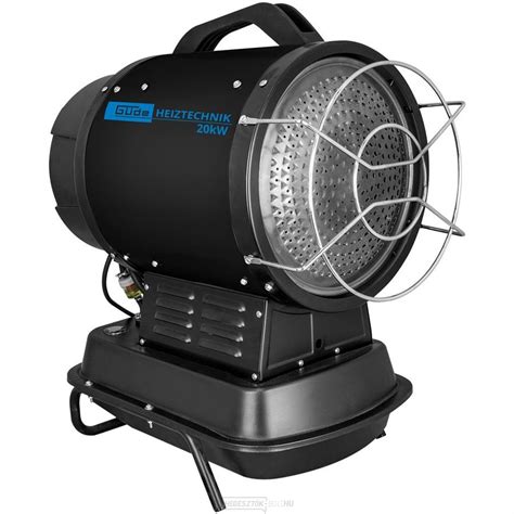 Dízel fűtőberendezés garázsban