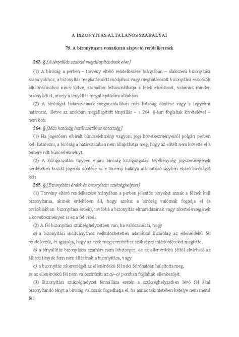 Dokumentációs és bizonyítási eszközök példaszerűen