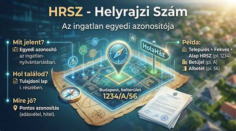Infografika: Hogyan működik a helyrajzi szám és a nyomkövetés folyamata