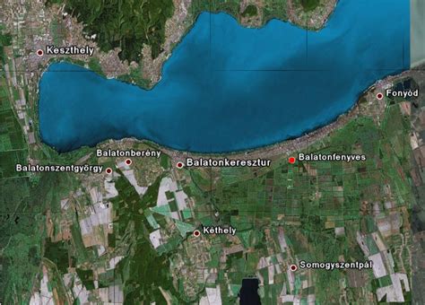 Balaton-környéki luxus nyaraló vizuális térkép