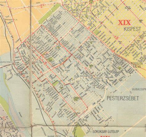 Infografika: Térkép a Budapest XX. kerületéről, Pesterzsébet logóval