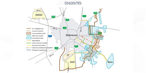 Debrecen Biczó István-kert városrész térképe