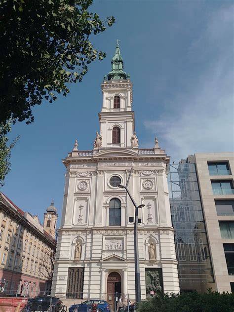 Szervita téri templom 1867-es átalakítása és a torony megemelése