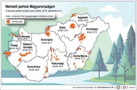 Infografika: Az erdők elhelyezkedése és méret szerinti bontás Veszprém megyében