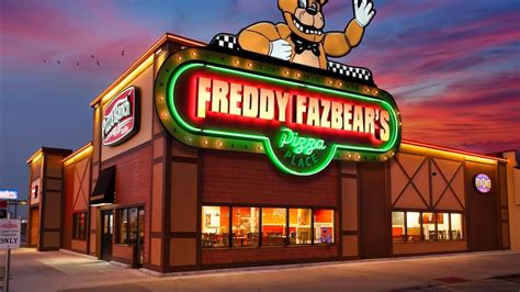 Freddy Fazbear’s Pizza elrendezése és animatronicok