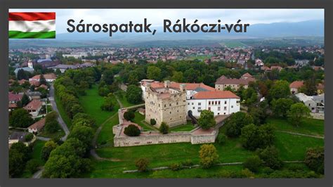 Sárospatak látképe a Rákóczi várral