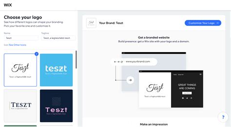 A Kiwipress online tervező felülete