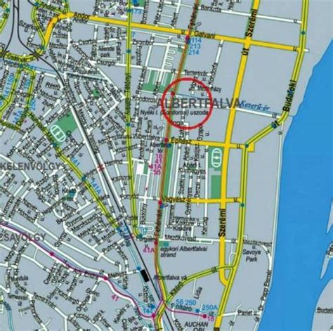 A Kondorosi Lakópark elhelyezkedését bemutató térkép (feltételezett)