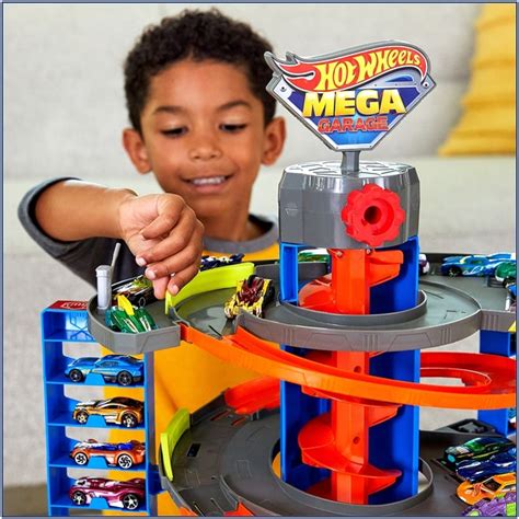 Hot Wheels Mega Garázs méretei és funkciói