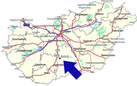 Térkép a Szelidi-tó elhelyezkedéséről