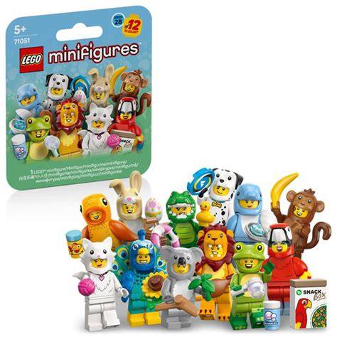 Minifigurák és kiegészítők ábrája
