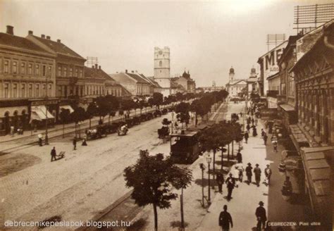 Rábahídvég utca látképe