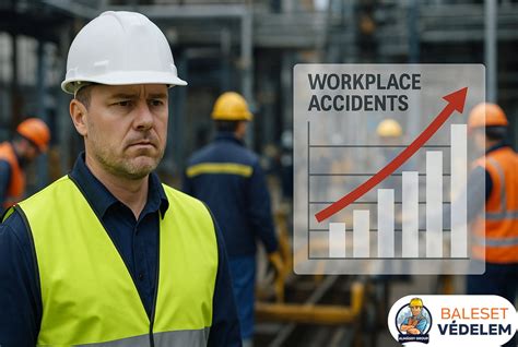Infografika a munkahelyi balesetek gyakoriságáról és megelőzéséről
