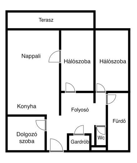 alaprajz átalakítása