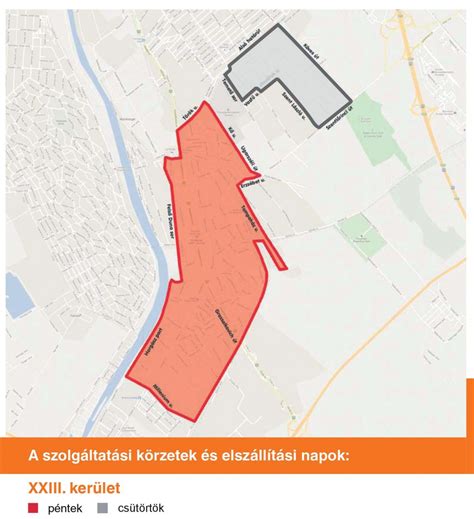 Budapest XXIII. kerület Soroksár térképe