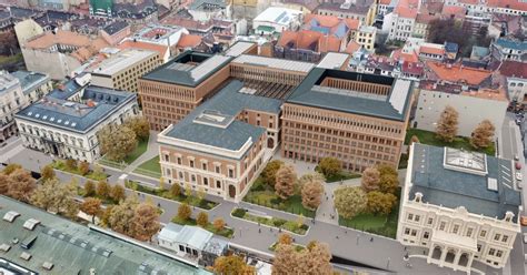 Az 1954-es tervek alapján készült épületek a Téglagyár téren