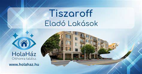 Infografika: Tiszaroff eladó ingatlan kínálata