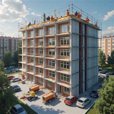 Panelházak felújítása