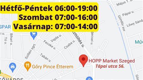 Ár-érték arány térkép Csongrádi sugárút Szeged