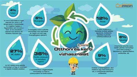 Infografika a víz előkészítéséről: szűrés, lágyítás, keringetés