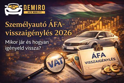 Infografika - Áfa visszaigénylés lehetséges útjai