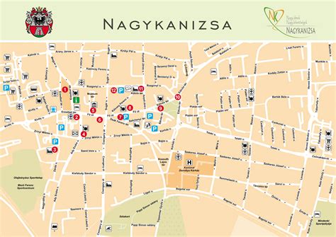 Nagykanizsa utca térképe Kinizsi utca kiemelve