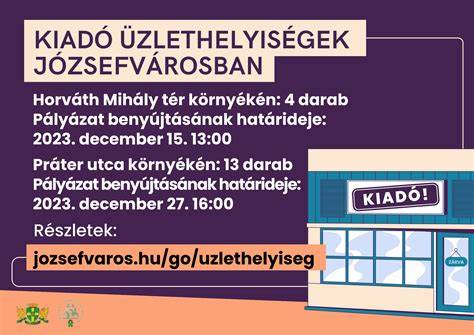 Infografika: Kiadó üzlethelyiségek elérhetősége és típusai